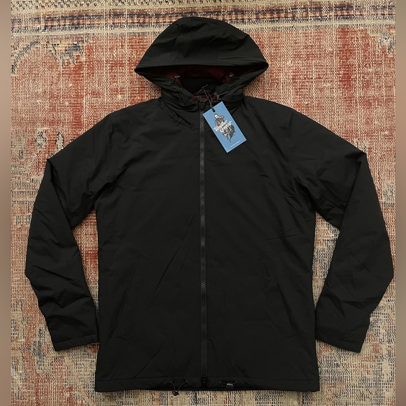 NWT BARBOUR Whitburn Waterproof Breathable Jacket Size Small in Black - Picture 3 of 8
